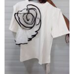 off white rose top